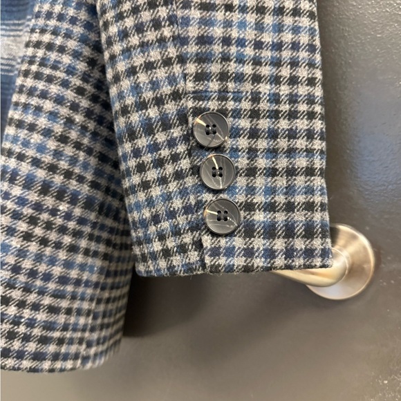 7 For All Mankind M patchwork pea coat mint condition- very beautiful and fun! - Picture 5 of 11